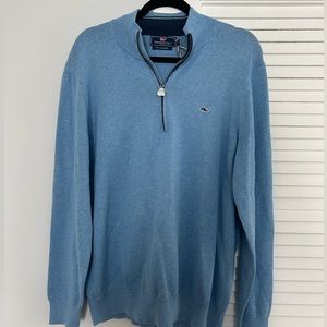 Vineyard Vines Cashmere Quarter Zip